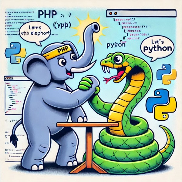 PHP או Python